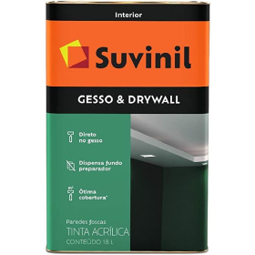 SUVINIL DIRETO SOBRE GESSO DRYWALL 18L - UND