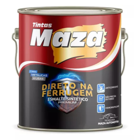 MAZA ESM SINT DIRETO NA FERRUGEM BRANCO FOSCO 3,6L - UND