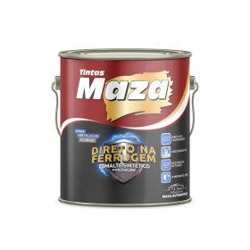 MAZA ESM SINT DIRETO NA FERRUGEM MET PRATA LUNAR 900ML - UND