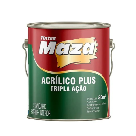 MAZA ACR PLUS SEMIBRILHO BRANCO 3,6L - UND
